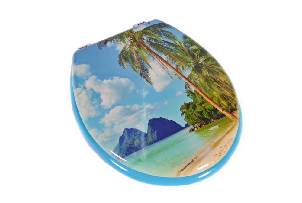 Novelty Toilet Seat WC Printed Novelty Funky Pattern Fabulous Crazy